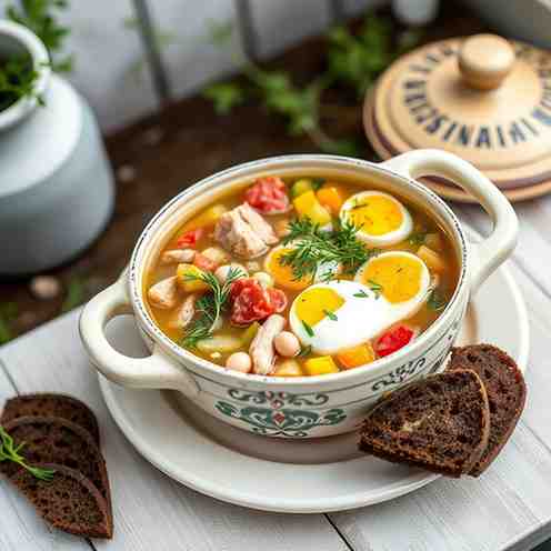 Okroshka Recipe - Refreshing Cold Soup for Your Summer Pot